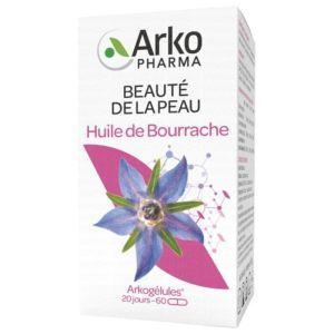 Arkogelules Bourrache Bio - 60 Gélules