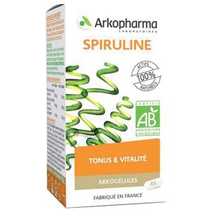 Arkogelules Spiruline Bio - 45 Gélules