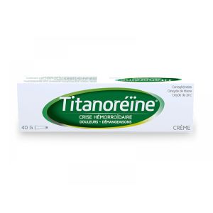 Titanoreïne Crème Rectale 40g