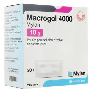 Macrogol 4000 Mylan - 20 sachets