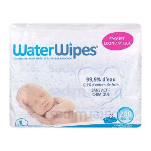 Lingettes bébé pures - 240 lingettes