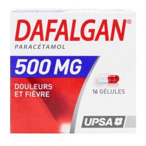 Dafalgan 500 mg - 16 gélules
