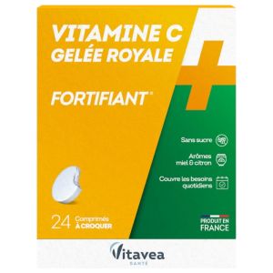 Vitamine C + Gelée Royale - 24 comprimés