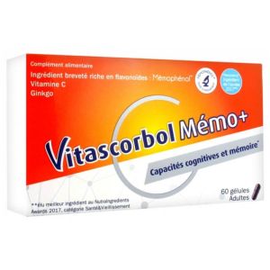 Vitascorbol mémo 60 gélules