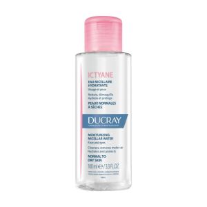 Ictyane - Eau micellaire hydratante nettoyante peau sèche visage 100 ml