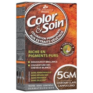 Coloration Châtain Clair Cappuccino 5GM