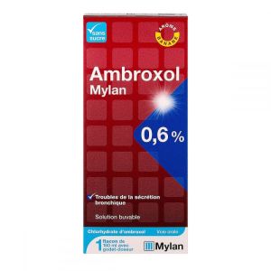 Ambroxol 0,6% Mylan arôme banane