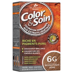 Coloration Blond Foncé Doré 6G