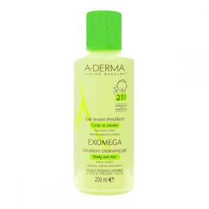 Exomega gel lavant émollient 2 en 1 - 200 ml