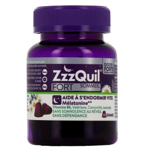 ZzzQuil Fort Sommeil - 30 Gommes Fruits des Bois