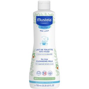 Lait de toilette sans rincage à l'Avocat BIO - flacon pompe 750ml