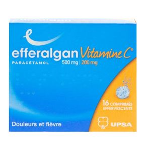 Efferalgan vitamine C -  16 comprimés effervescents