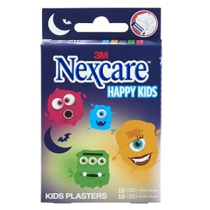 Nexcare Happy Kid Monster Pansements 20 unités