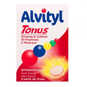 Alvityl Tonus 20 comprimés effervescents