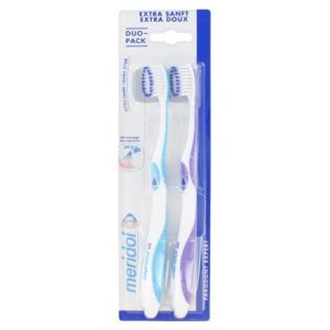 Brosses à dents Meridol Parodont Expert extra souple x2