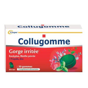 Collugomme Gorge Irritée - 30 gommes