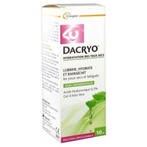 Dacryo Hydratation Yeux Secs Flacon 10 ml