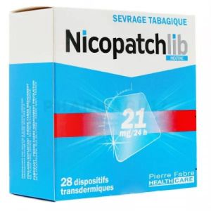 Nicopatchlib 21mg/24h - 28 Patchs