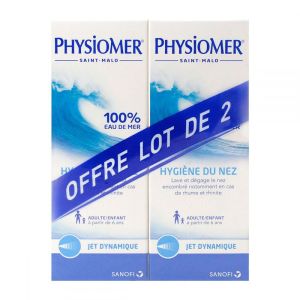 Hygiène du nez jet dynamique - 2 x 135 ml