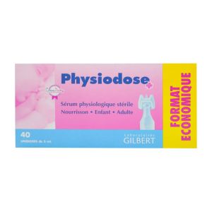 Physiodose Serum Physiologique 5ml x40