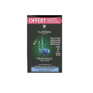 Triphasic reactionnal + Shampooing Triphasic stimulant 100 ml offert