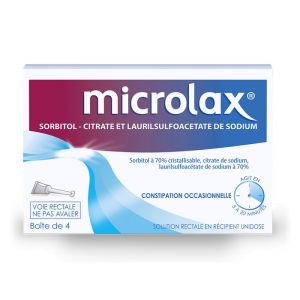 Microlax Adulte - 4 Unidoses