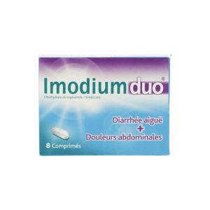 Imodium Duo 8 comprimés