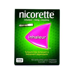 Nicorette Inhal 10mg - 42 Cartouches