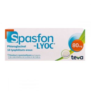 Spasfon lyoc 80mg 10 lyophilisats oraux