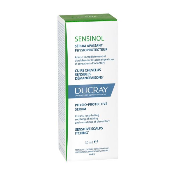 Sensinol - Sérum apaisant physio-protecteur anti-démangeaisons Cuir chevelu irrité 30 ml