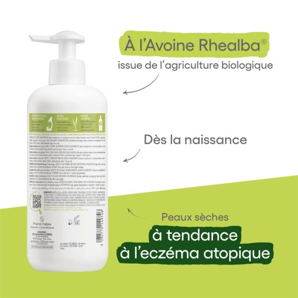 EXOMEGA CONTROL LAIT ÉMOLLIENT anti-démangeaisons 400 ml