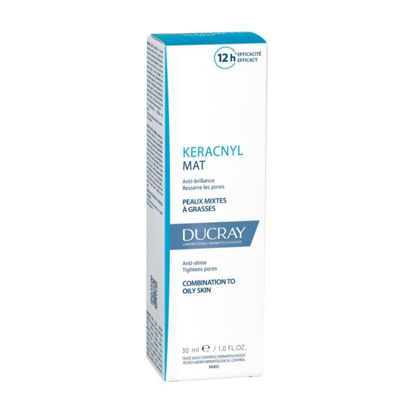 Keracnyl - Emulsion matifiante anti-brillance peaux mixtes à grasses 30 ml