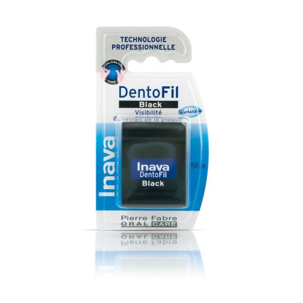 Inava DENTOFIL chlorhexidine - fil dentaire antibactérien 1 u