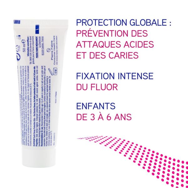 ELGYDIUM Kids Grenadine 3/6 ans - dentifrice enfant 50 ml