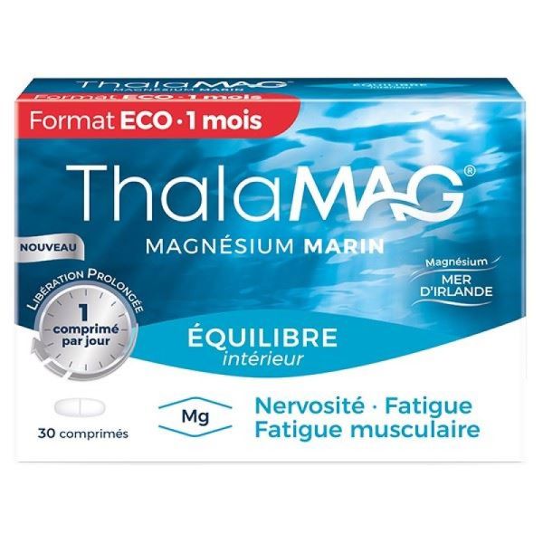 Thalamag Equilibre interieur magnésium marin 30 Cp