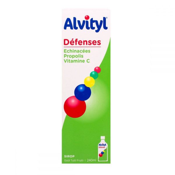 Sirop Défenses arôme tutti frutti 240 ml