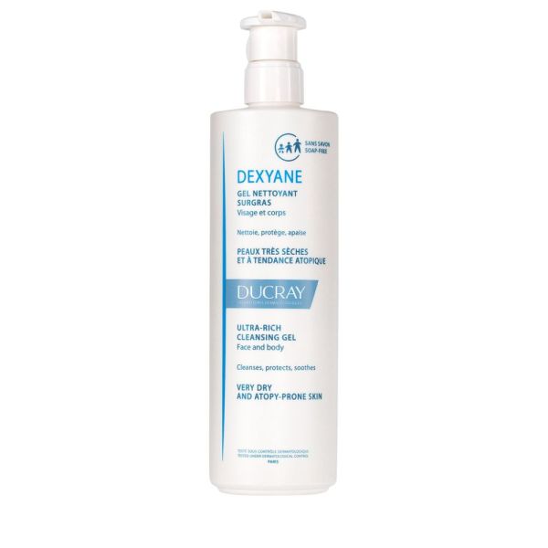 Dexyane - Gel nettoyant surgras 400 ml