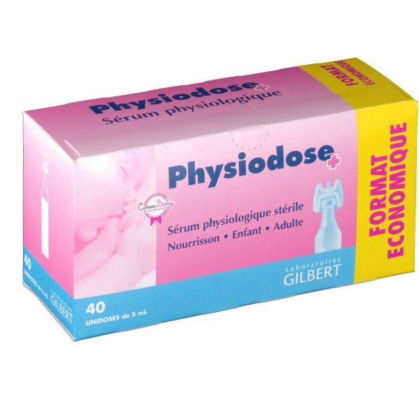 Physiodose Serum Physiologique 5ml x40