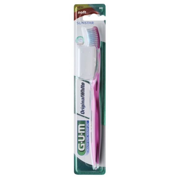 Brosse à dents Original White Souple Compacte