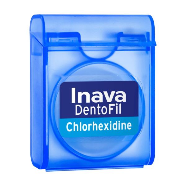 Inava DENTOFIL chlorhexidine - fil dentaire antibactérien 1 u