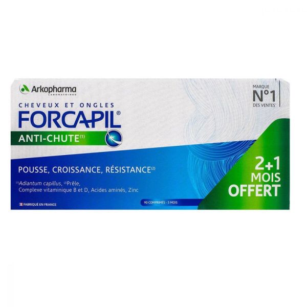 Forcapil anti-chute 3x30 comprimés