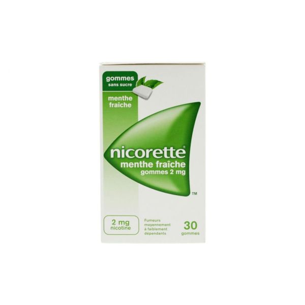 Nicorette 2mg Menthe Fraîche - 210 gommes