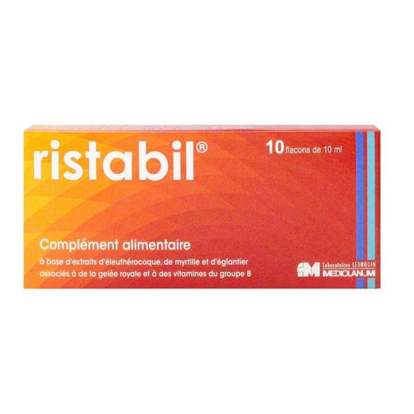 Ristabil 10 flacons de 10ml