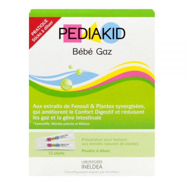 Pediakid - Sirop bébé Gaz - 100% naturel