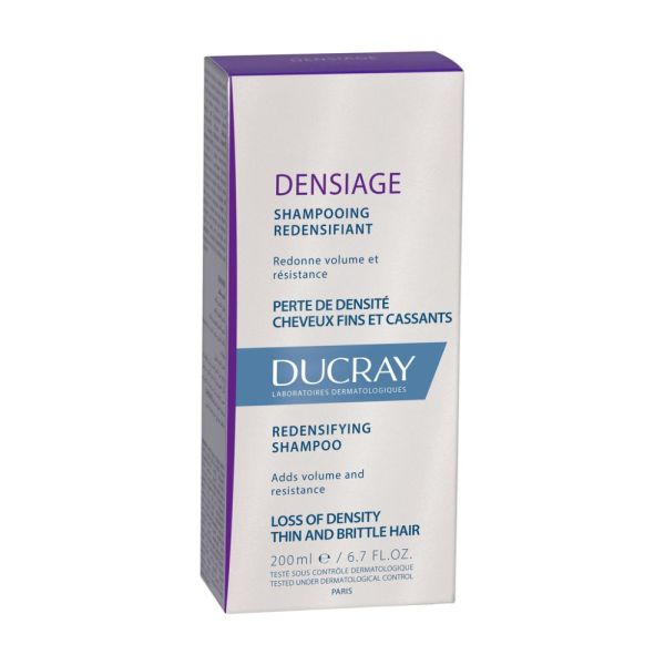 Densiage - Shampooing redensifiant volume et souplesse cheveux 200 ml