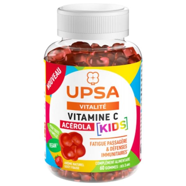 Acerola Vitamine C Enfants - 60 gummies