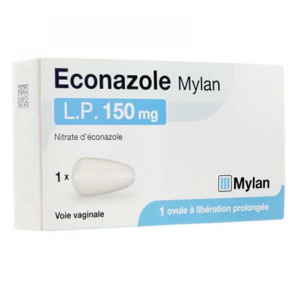 Econazole Ovule Lp 150mg - 1 ovule