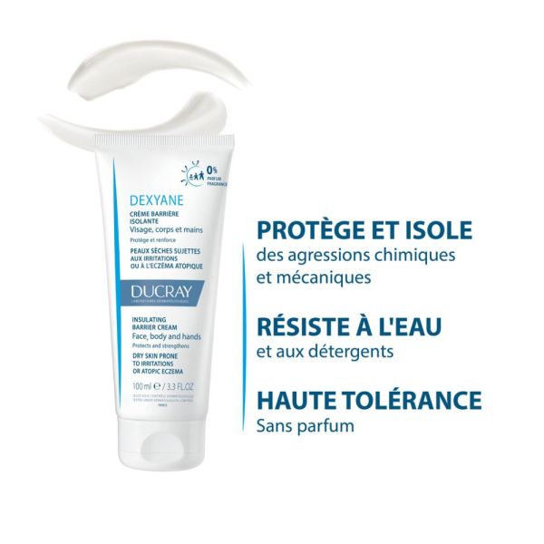 Dexyane - Crème Barrière Isolante peaux très sèches et à tendance atopique 100 ml