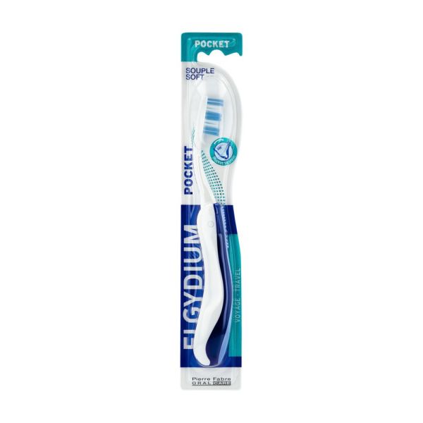 Elgydium - Brosse à dents Pocket souple 1 u