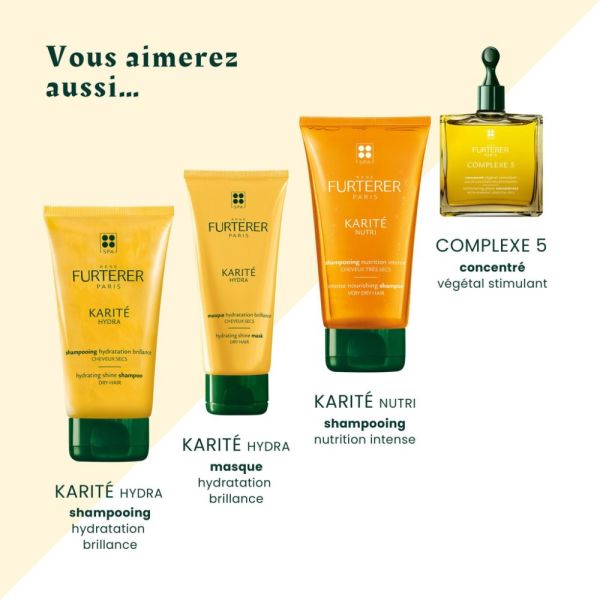 Karité Hydra - Crème de jour hydratation brillance à l'huile de karité 100 ml